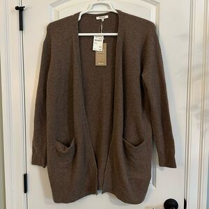 Madewell Perfect Cardigan in Heather Root